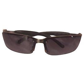 Chanel Sunglasses Blue Metal Blue