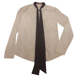 Camisa Balenciaga Blanca de Algodón Blanco