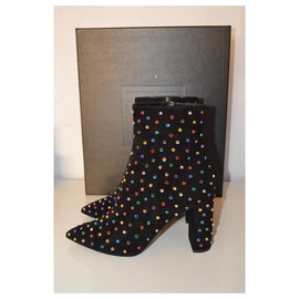 Saint Laurent-saint laurent ankle boots new-Black