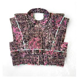 Isabel Marant Top Bolero de Algodón y Lino Multicolor