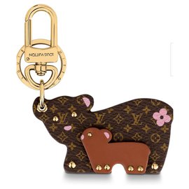 Louis Vuitton-Charme de bolsa de urso LV-Outro