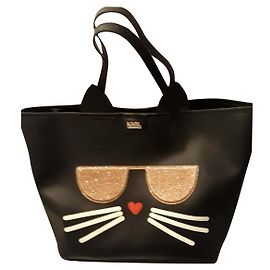 Karl Lagerfeld Choupette Shopper Bag Black Black