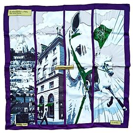 Hermès Quando de repente Roxo