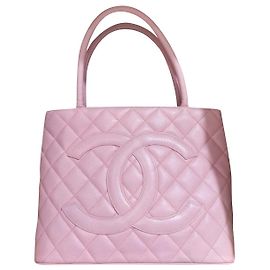 Cabas Chanel Médaillon Caviar Rose Rose