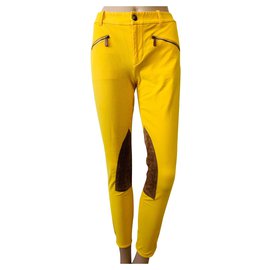 Ralph Lauren-Un pantalon, leggings-Jaune