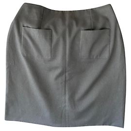 Chanel Uniformrock schwarz Größe 42 Schwarz