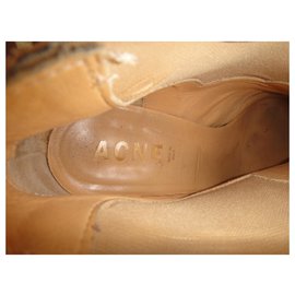 Acne-botas de acne p 37-Amarelo