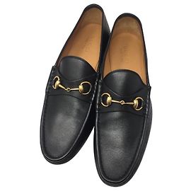 Gucci mocassini Brixton morsetto nuovo Blu
