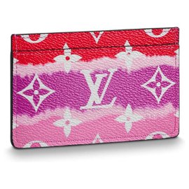 Louis Vuitton-Card Holder new LV-Red