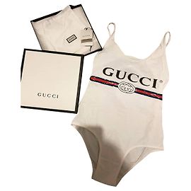 Gucci Badebekleidung Weiß