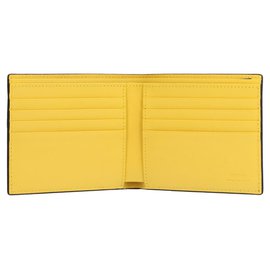 Fendi-Fendi leather wallet-Black