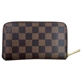 Louis Vuitton-Zippy kompakte Brieftasche-Braun