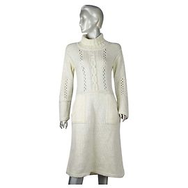 Vintage Museum Courreges Kleid Weiß