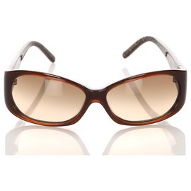 Fendi-Fendi Black Square Tinted Sunglasses-Black
