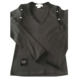 Suéter de algodão preto Sonia Rykiel Preto