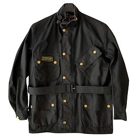 Barbour Parka iconico vintage Nero