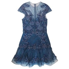 Zuhair Murad Wunderschönes Kleid Blau Dunkelblau
