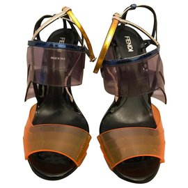 Fendi-Multicolored sandals-Multiple colors