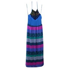 Robe d'été Tommy Hilfiger Multicolore Polyester Multicolore
