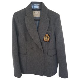 DMn gray blazer Grey