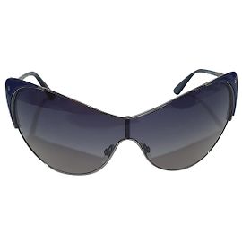 Occhiali da sole Tom Ford Blu e Argento Metallo Argento Blu