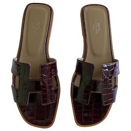 Hermès Oran Dark red