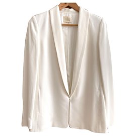 SéZane off-white sezane "sari" jacket Eggshell