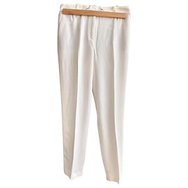 calça sézane esbranquiçada "gustavo" Fora de branco