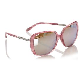 Tiffany & Co Tiffany Pink Square Mirror Sunglasses Pink