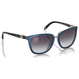 Tiffany & Co Tiffany Blue Square Tinted Sunglasses Blue