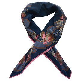 Lenço de seda Lanvin multicolorido Multicor