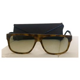 Gucci-Gucci lunettes de soleil léopard-Marron
