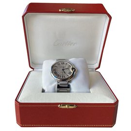 Cartier-Cartier Ballon Bleu de Cartier watch 42 MM-Silvery