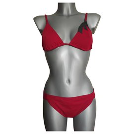 Eres-Swimwear-Dark red