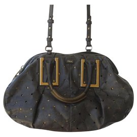 Chloé-Handbags-Taupe