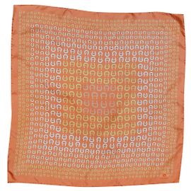 Aigner Silk Scarf Multicolore Multiple colors