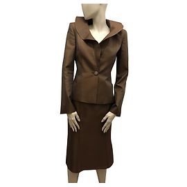 Valentino Brown suit Dark brown