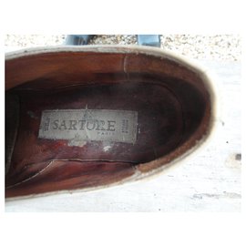 Sartore-vintage richelieu Sartore p 36,5-Blanco roto