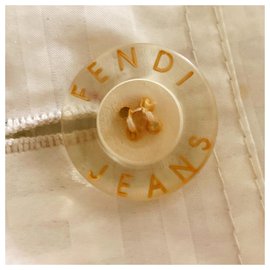 Fendi-Vintage Zucca FF Semi-Transparent PVC Jacket-Other
