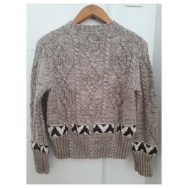 Polo Ralph Lauren-Women's round neck sweater-Beige,Cream,Light brown