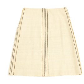 Prada-STRAW SILK FR40-Crudo