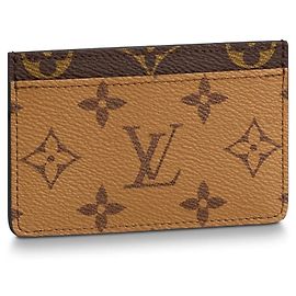 Louis Vuitton LV card holder new Brown
