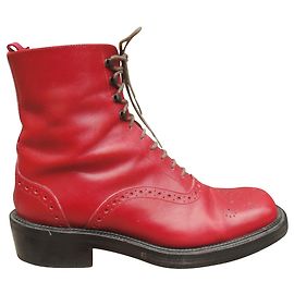 vintage boots Sartore p 36,5, Emma model Red