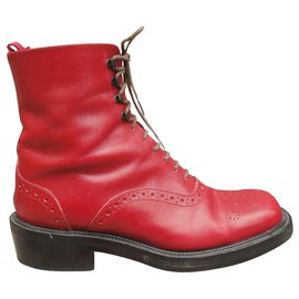 Sartore-vintage boots Sartore p 36,5, Emma model-Red