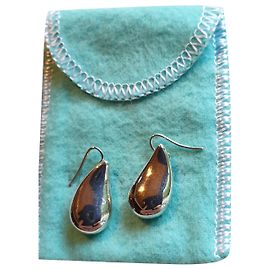 Tiffany & Co Peretti Teardrop Earrings Silvery