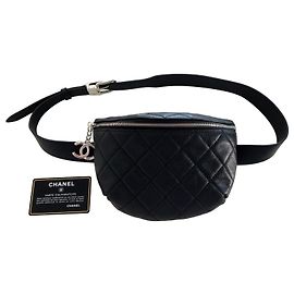 Chanel Bananengürteltasche Schwarz