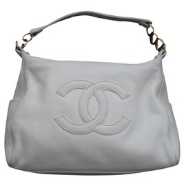 Chanel-Bolsos de mano-Blanco