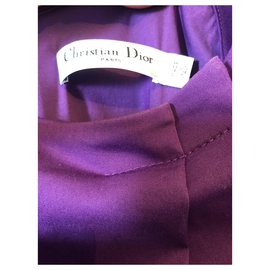 Christian Dior-Vestidos-Roxo