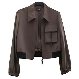 Zapa Perfecto Biker Jacket Khaki Khaki