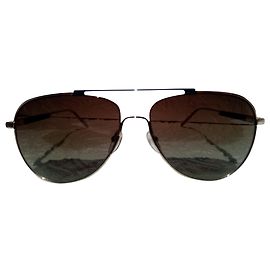 Gafas de sol Salvatore Ferragamo Aviateur Amarillo